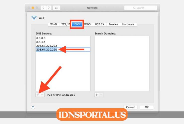 [OS X] System Preferences Troubleshooting DNS